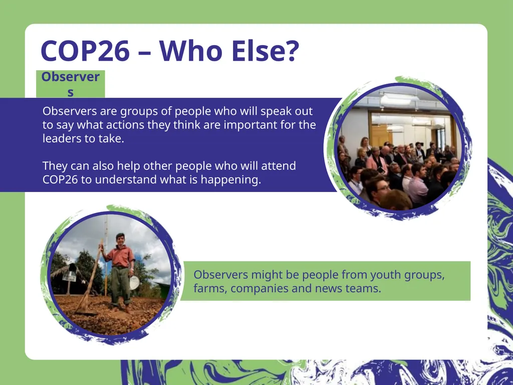 COP26 – Our Climate Our Future Our planet is at - slide 11 of 20