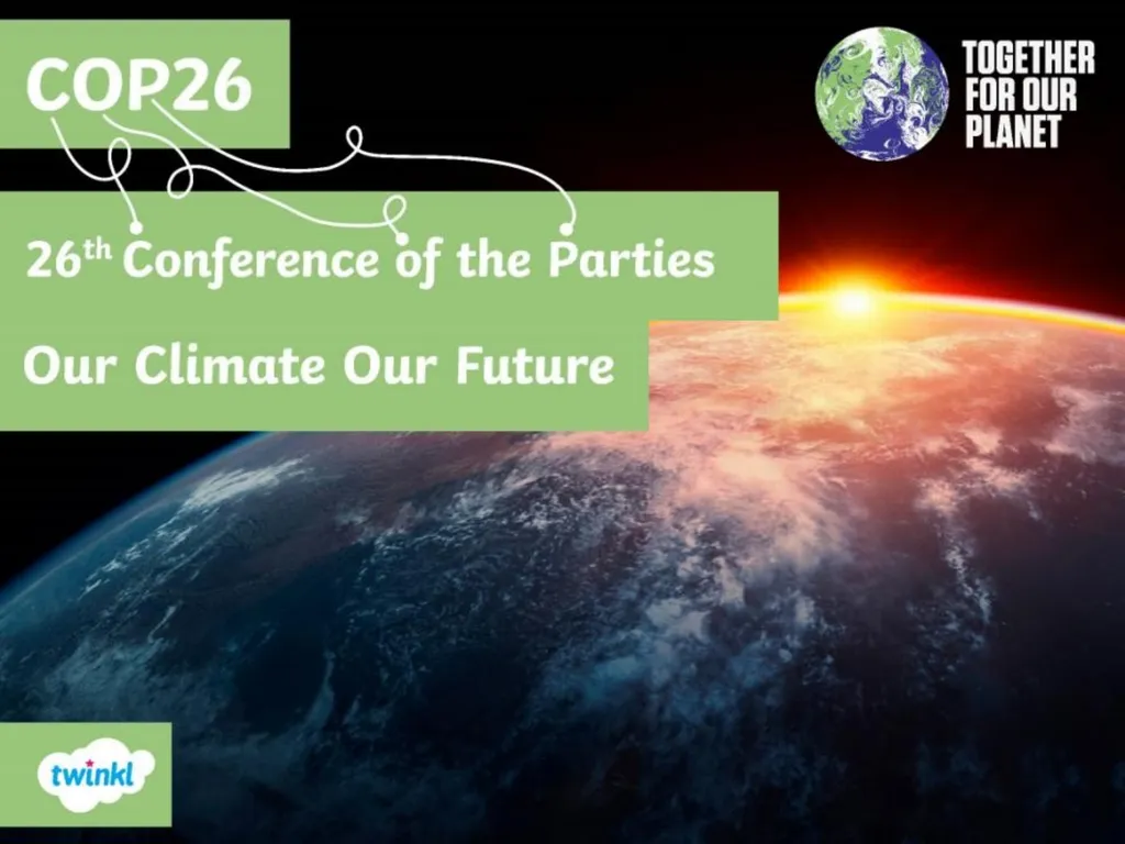 COP26 – Our Climate Our Future Our planet is at - slide 1 of 20