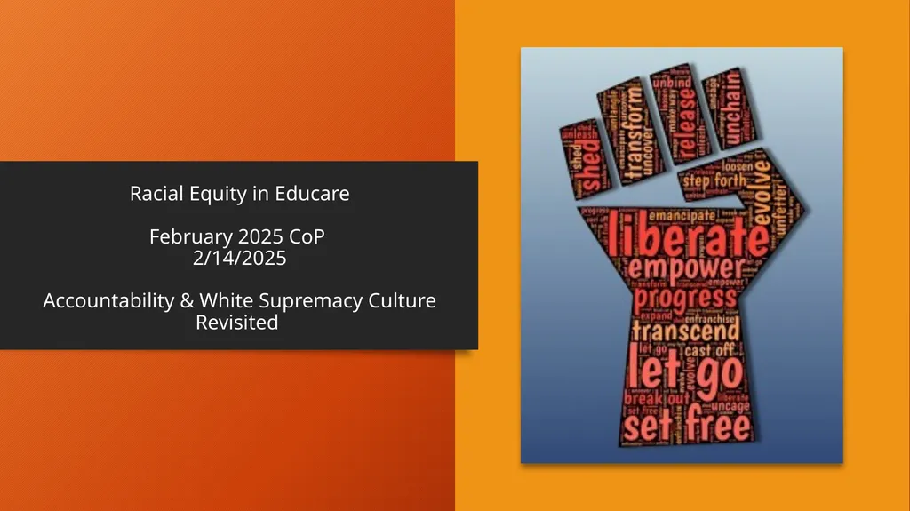 Racial Equity in Educare February 2025 CoP - slide 1 of 17
