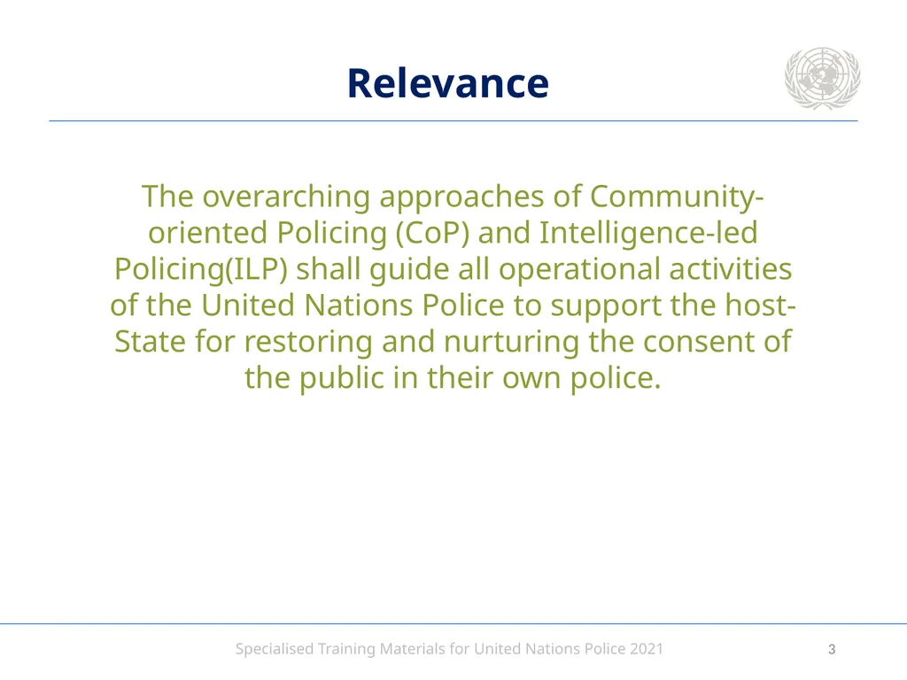 Intelligence-led Policing Aim To provide - slide 3 of 24
