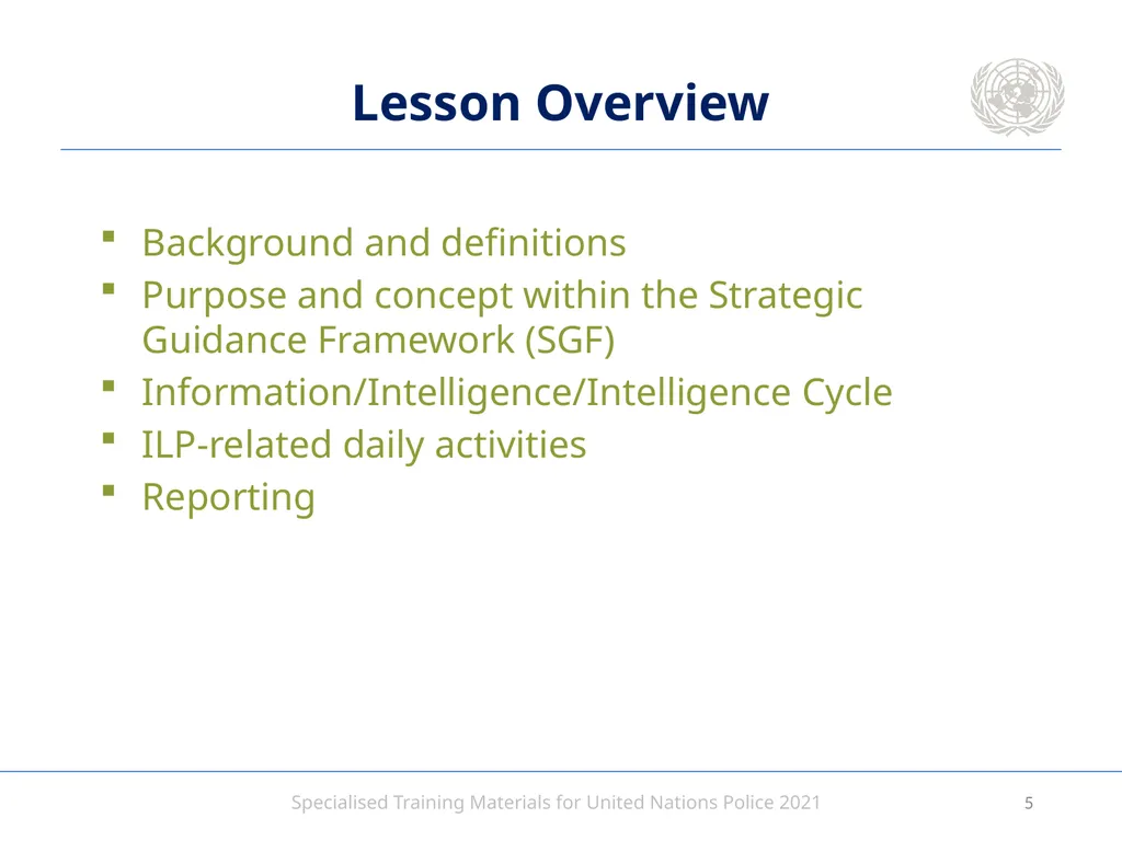 Intelligence-led Policing Aim To provide - slide 5 of 24