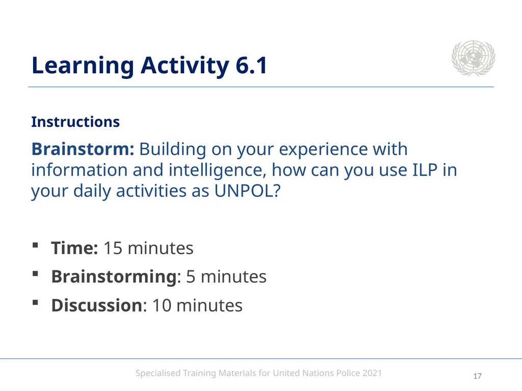 Intelligence-led Policing Aim To provide - slide 17 of 24