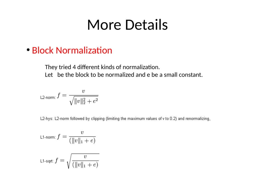 Histograms of Oriented Gradients for Human - slide 4 of 9