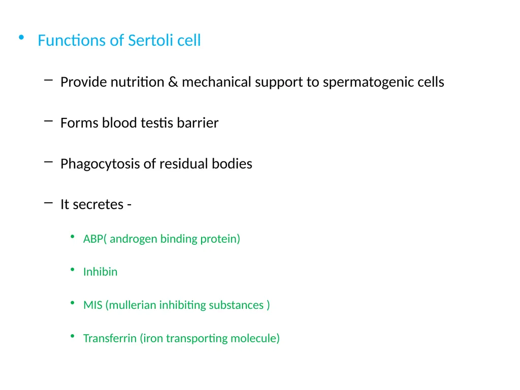 HISTOLOGY OF MALE GENITAL SYSTEM Sarangdhar kumar - slide 8 of 21