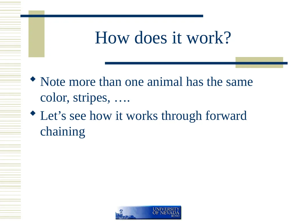 Rule Based Systems If <condition> then - slide 17 of 45