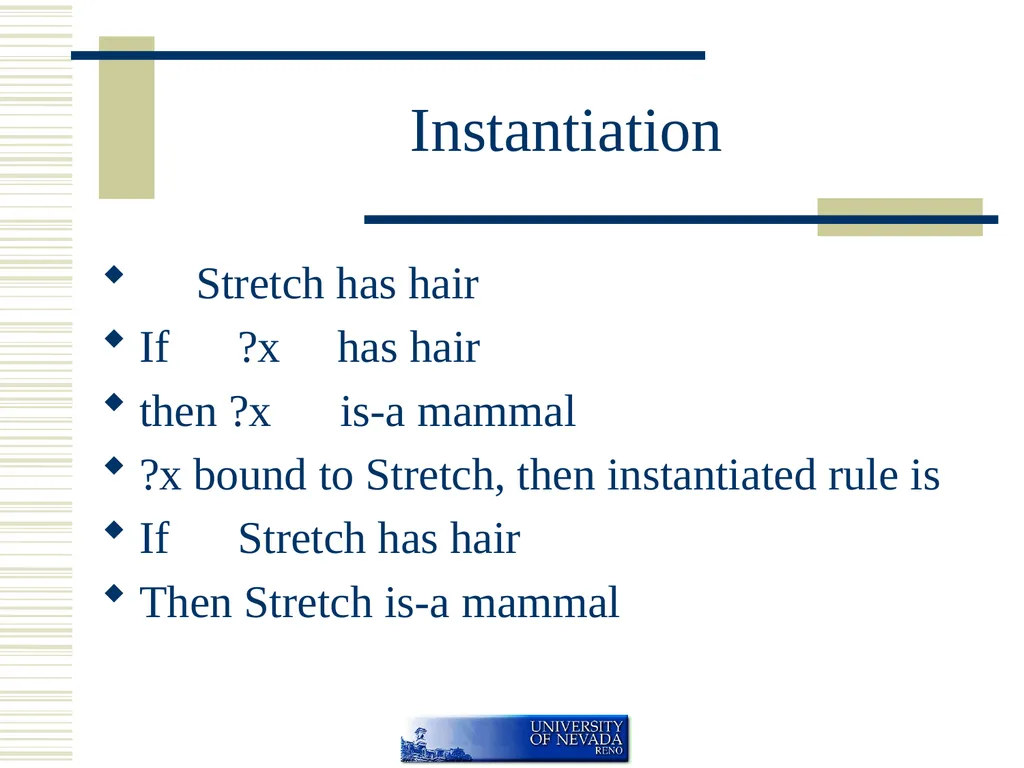 Rule Based Systems If <condition> then - slide 12 of 45
