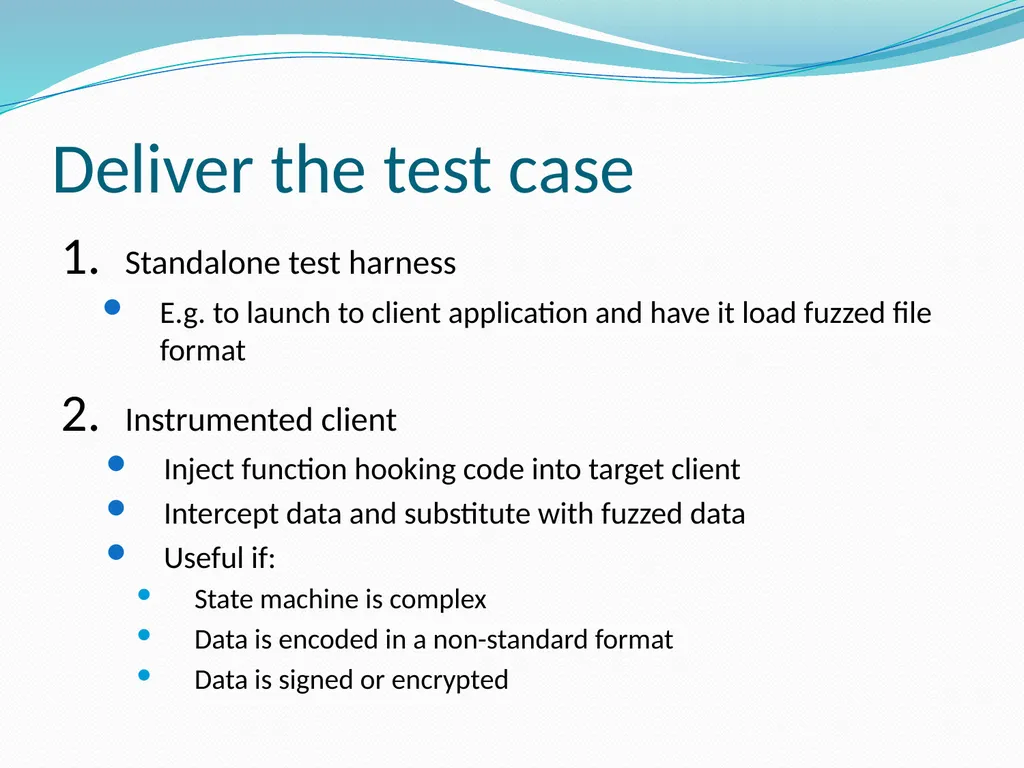 Fuzzing for Security Flaws John Heasman Stanford - slide 21 of 40