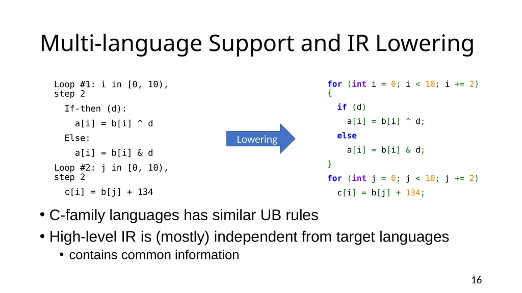 YARPGen: A Compiler Fuzzer for Loop Optimizations - slide 16 of 29