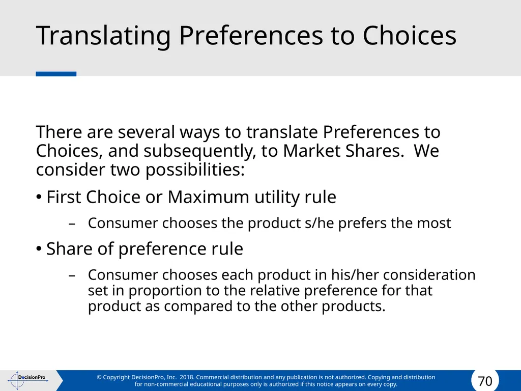 Positioning Positioning concept Perceptual mapping - slide 70 of 71