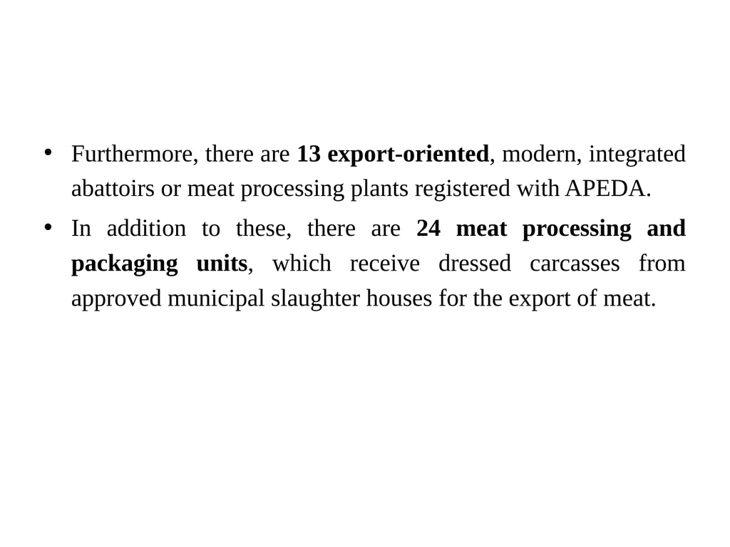 Prospects of Meat Industry in India Dr. R. K. - slide 14 of 21