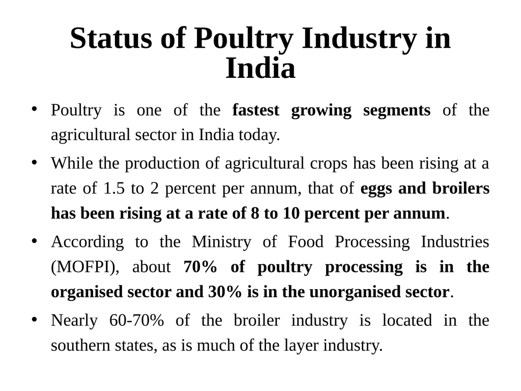 Prospects of Meat Industry in India Dr. R. K. - slide 15 of 21