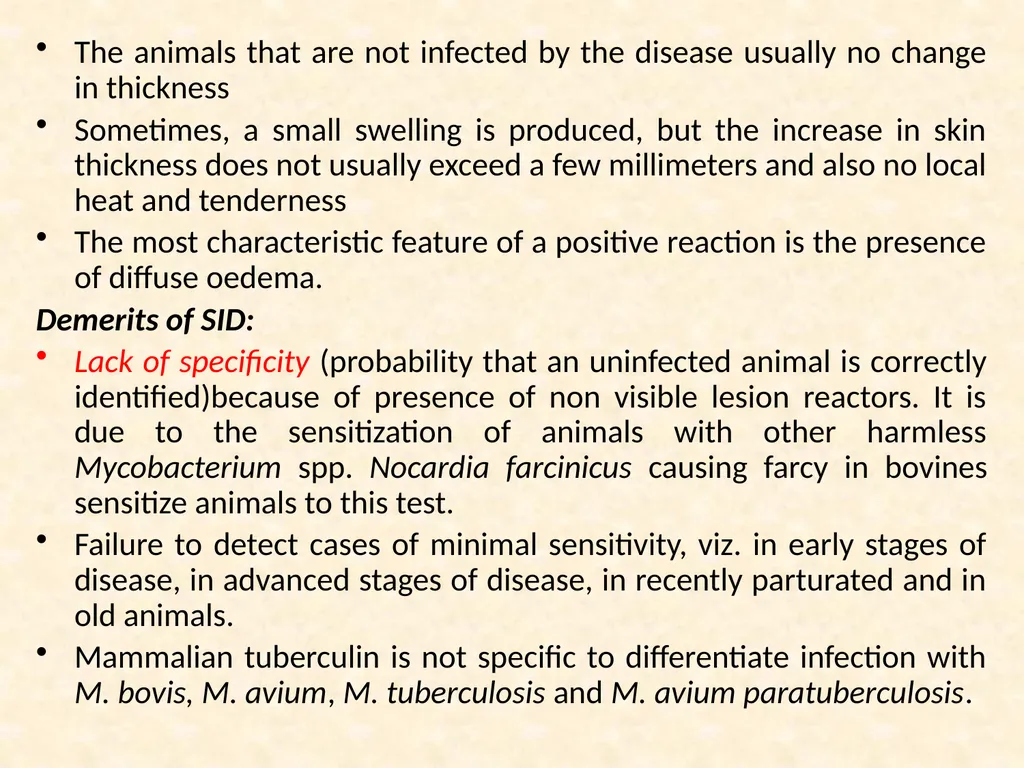 TUBERCULIN TEST VCP-II Dr. Anil Kumar Asst. - slide 6 of 9