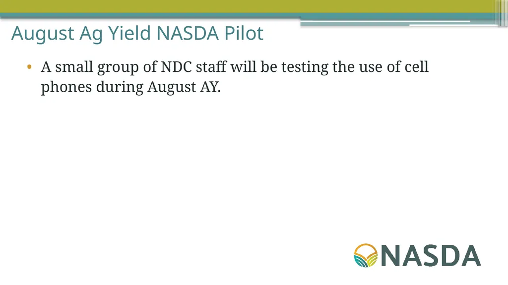 NASDA Survey Training August 2026 August Quick - slide 12 of 30