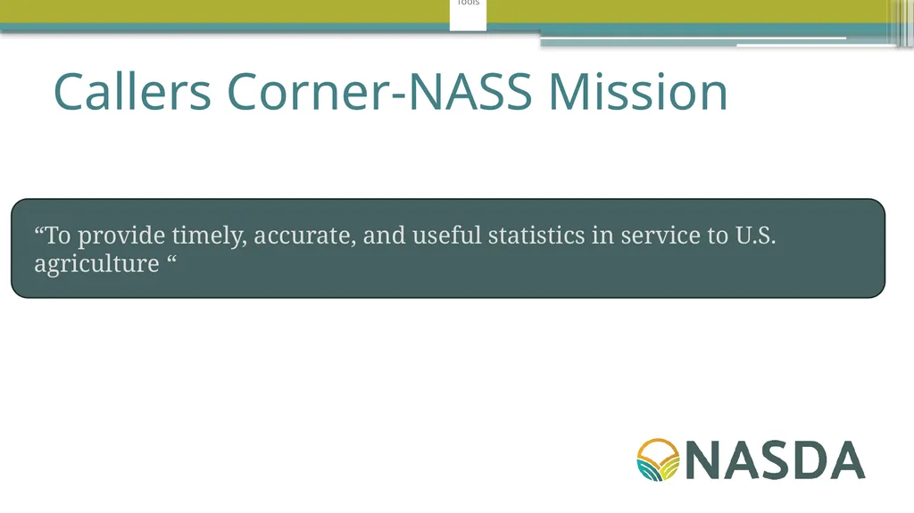 NASDA Survey Training August 2026 August Quick - slide 15 of 30