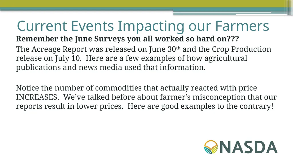NASDA Survey Training August 2026 August Quick - slide 27 of 30
