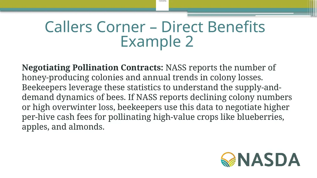 NASDA Survey Training August 2026 August Quick - slide 21 of 30