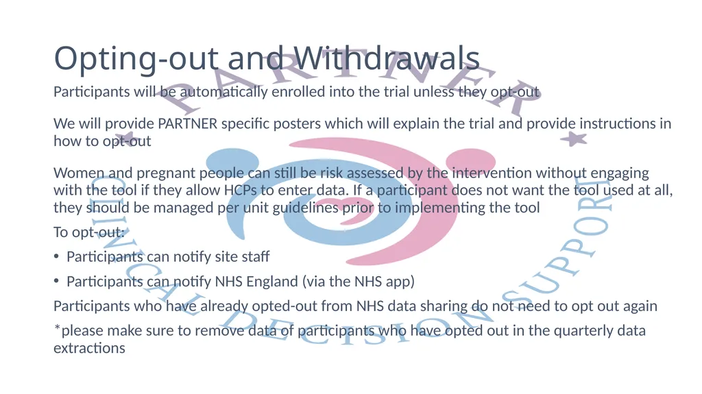 PregnAncy Risk assessmenT aNd dEcision suppoRt - slide 12 of 48