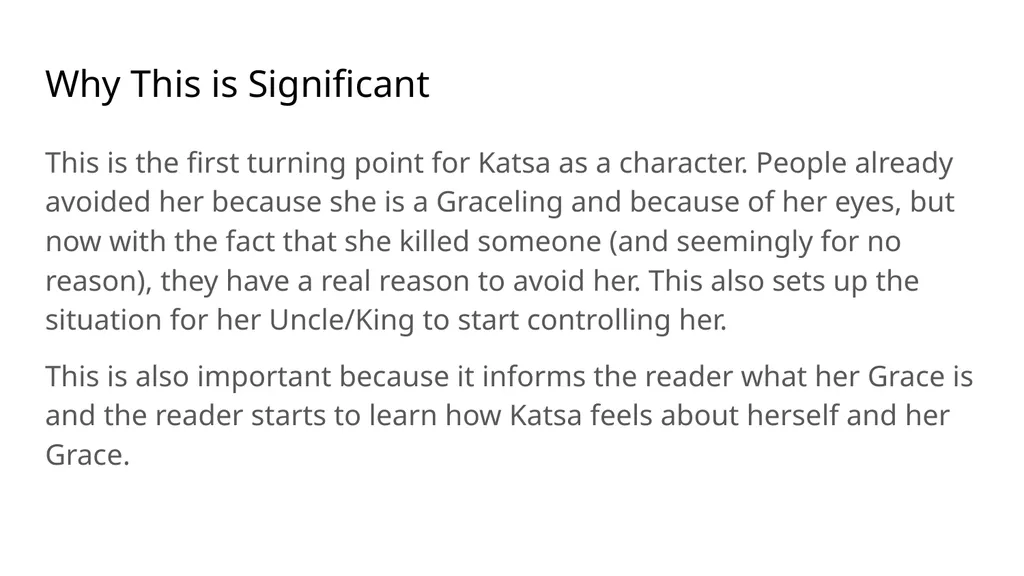 Graceling By Kristin Cashore Book Talk Kristin - slide 9 of 16