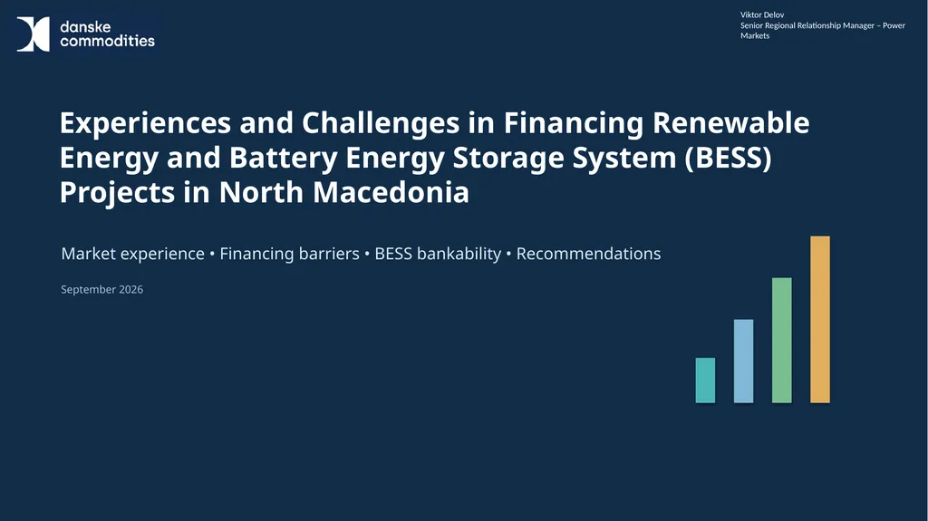 Experiences and Challenges in Financing Renewable - slide 1 of 34
