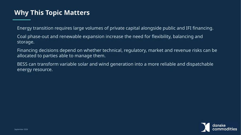 Experiences and Challenges in Financing Renewable - slide 3 of 34