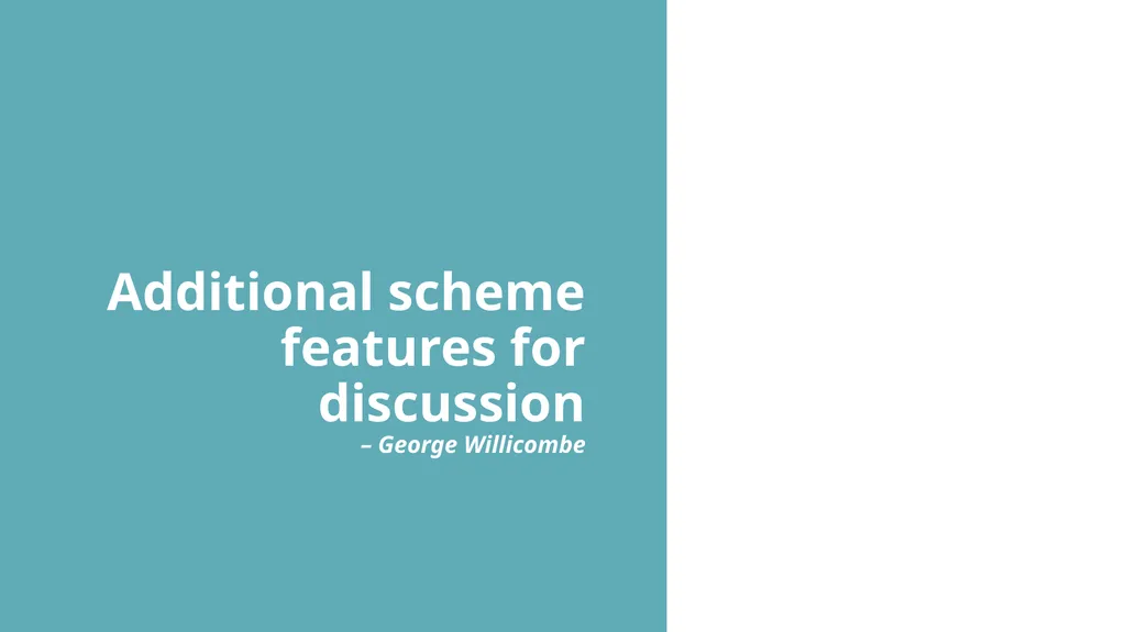 Performance scheme additional features Freight and - slide 7 of 15