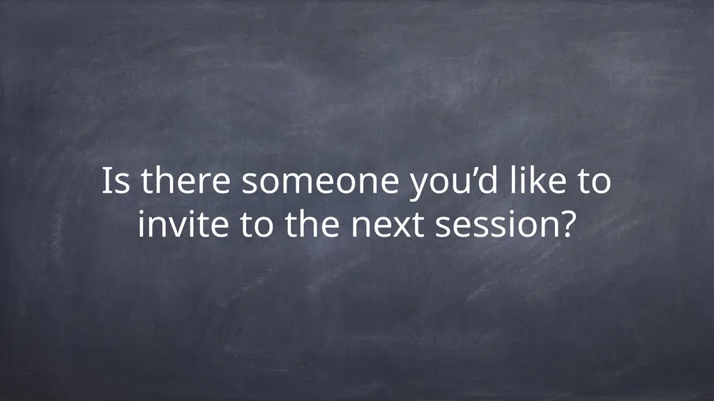 Introduction to the Alpha Course Sign-In Sheet - slide 13 of 15