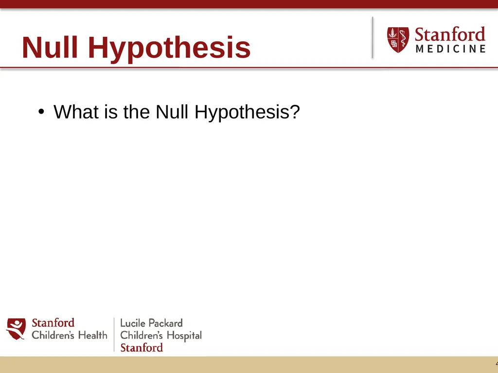Hypothesis Testing: Minding your Ps and Qs and - slide 4 of 26