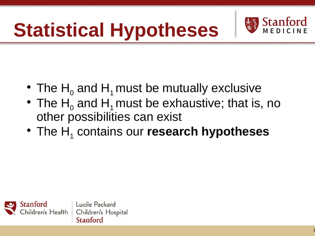 Hypothesis Testing: Minding your Ps and Qs and - slide 8 of 26