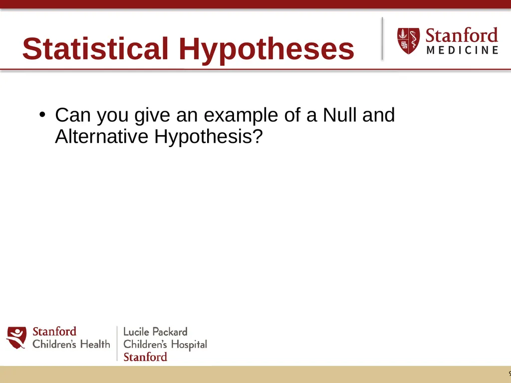 Hypothesis Testing: Minding your Ps and Qs and - slide 9 of 26