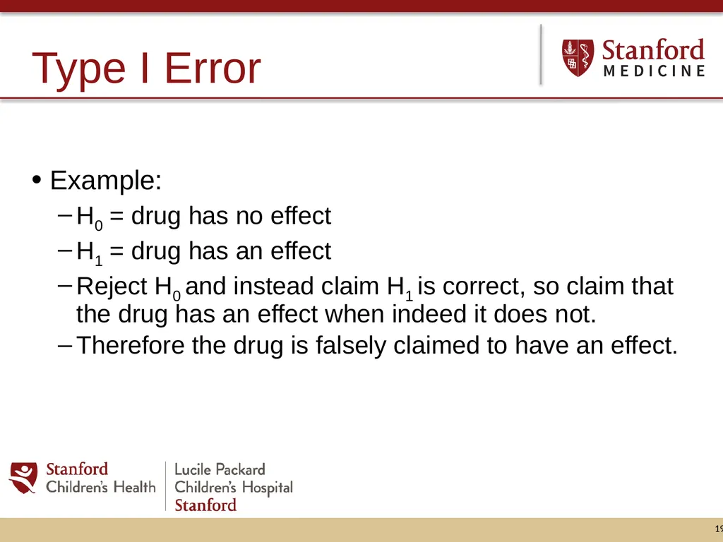 Hypothesis Testing: Minding your Ps and Qs and - slide 19 of 26