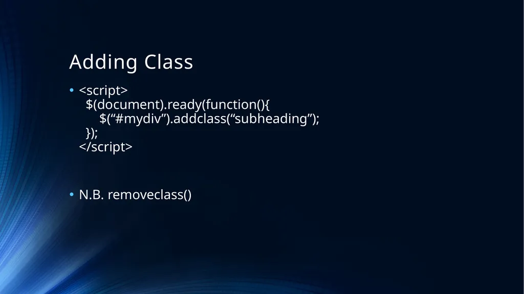 Web Programming Language Week 7 Dom Manipulation - slide 16 of 33