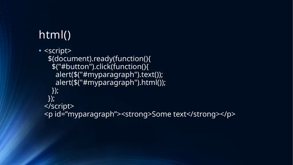 Web Programming Language Week 7 Dom Manipulation - slide 9 of 33