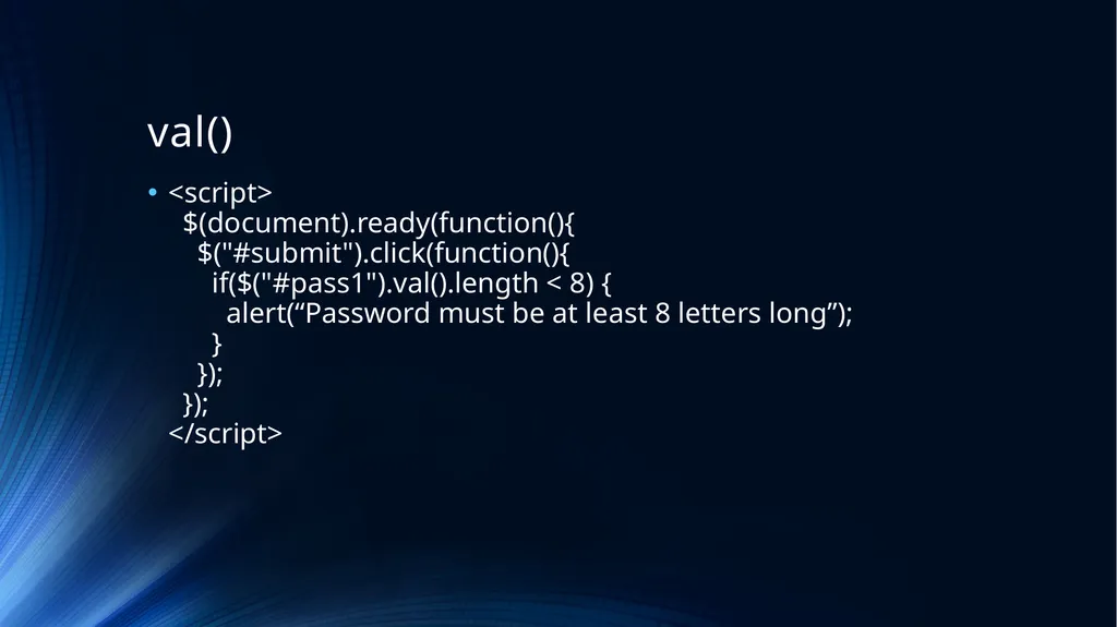 Web Programming Language Week 7 Dom Manipulation - slide 11 of 33