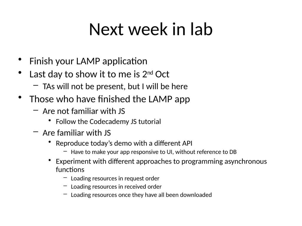 JS Basics September 26th 2019 What is it? The - slide 23 of 23