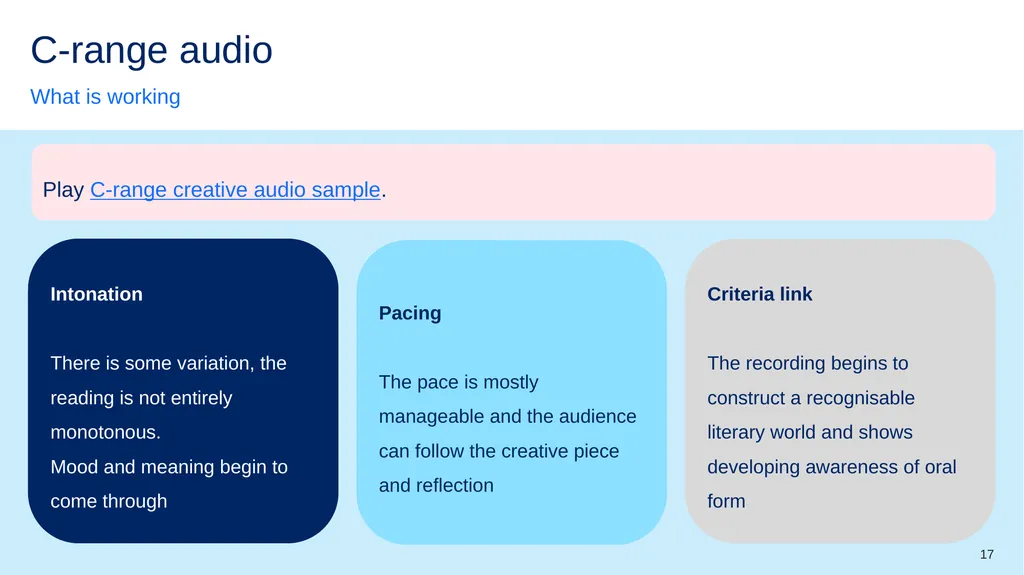 Symbols to support learning Listen Class - slide 17 of 28
