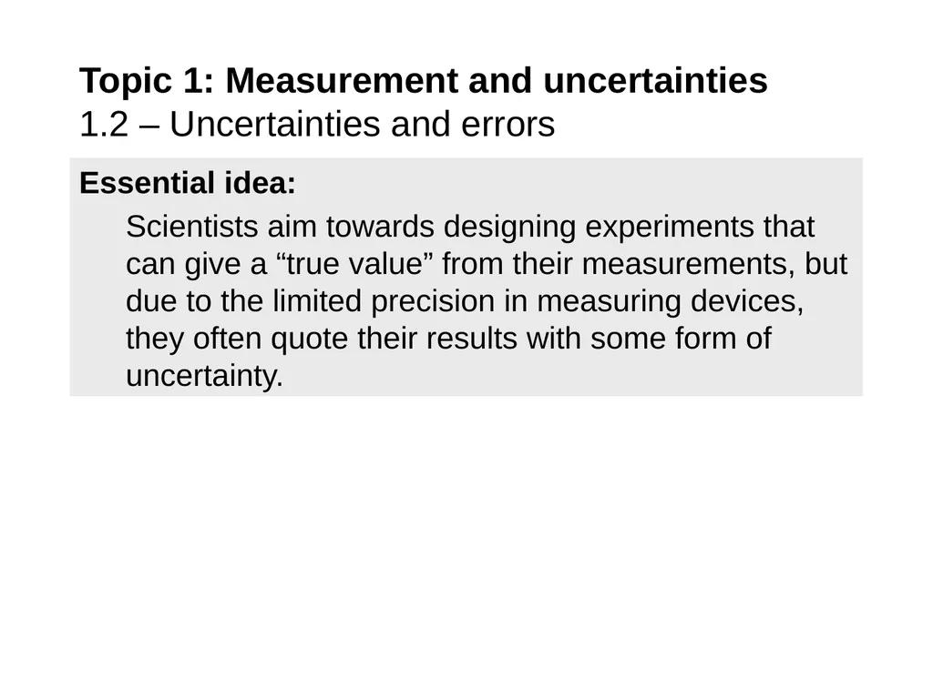 Essential idea: Scientists aim towards designing - slide 1 of 36