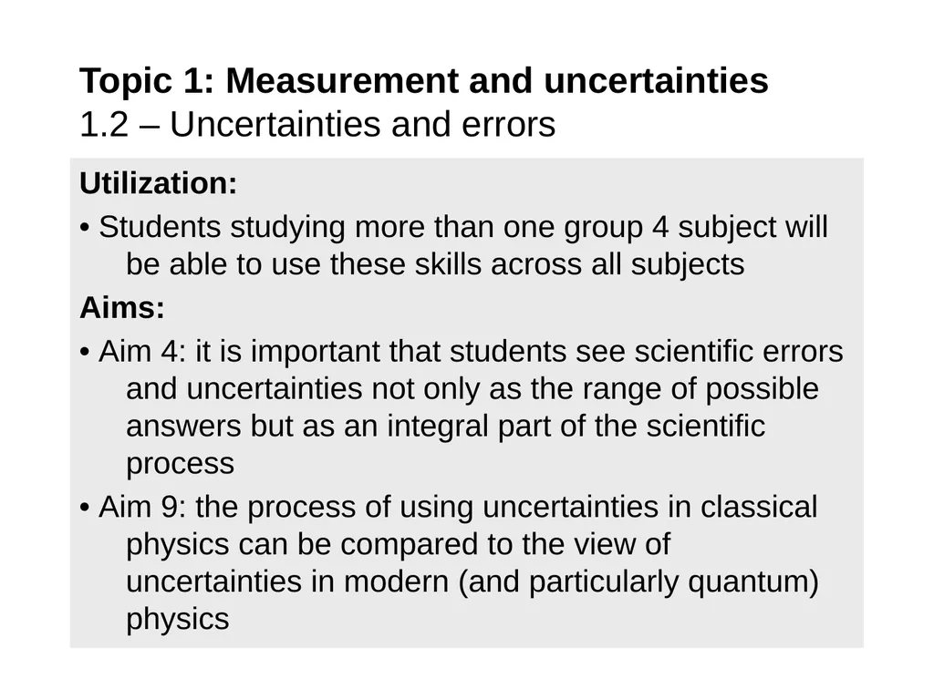 Essential idea: Scientists aim towards designing - slide 7 of 36