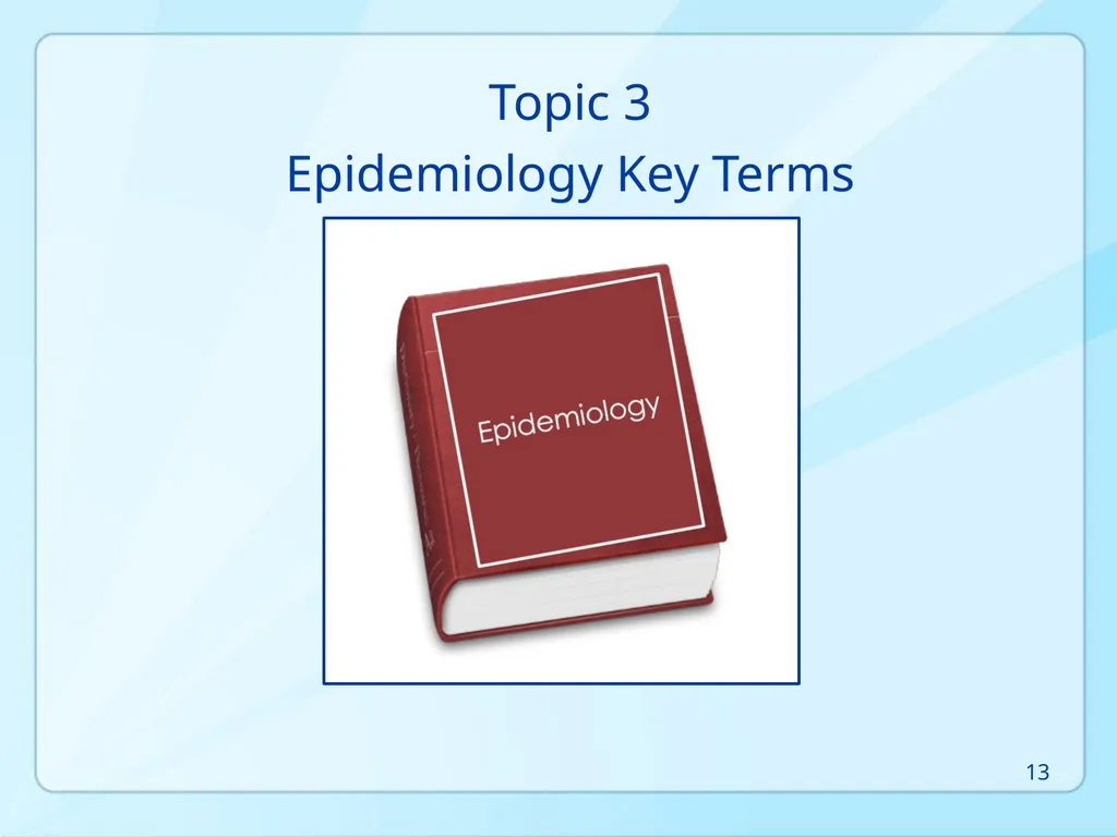 Public Health 101 Series Instructor name Title - slide 13 of 61
