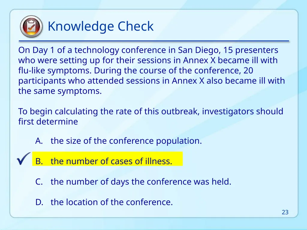 Public Health 101 Series Instructor name Title - slide 23 of 61