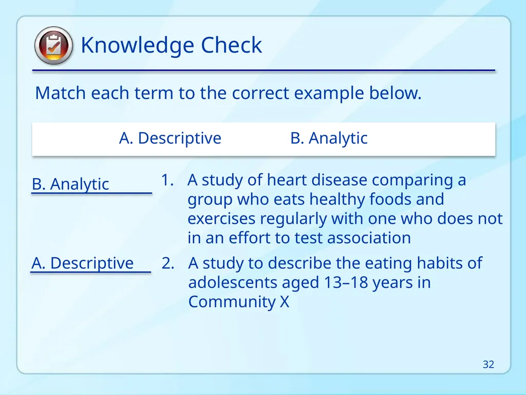 Public Health 101 Series Instructor name Title - slide 32 of 61