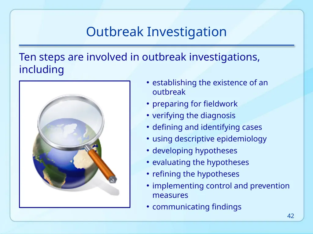 Public Health 101 Series Instructor name Title - slide 42 of 61