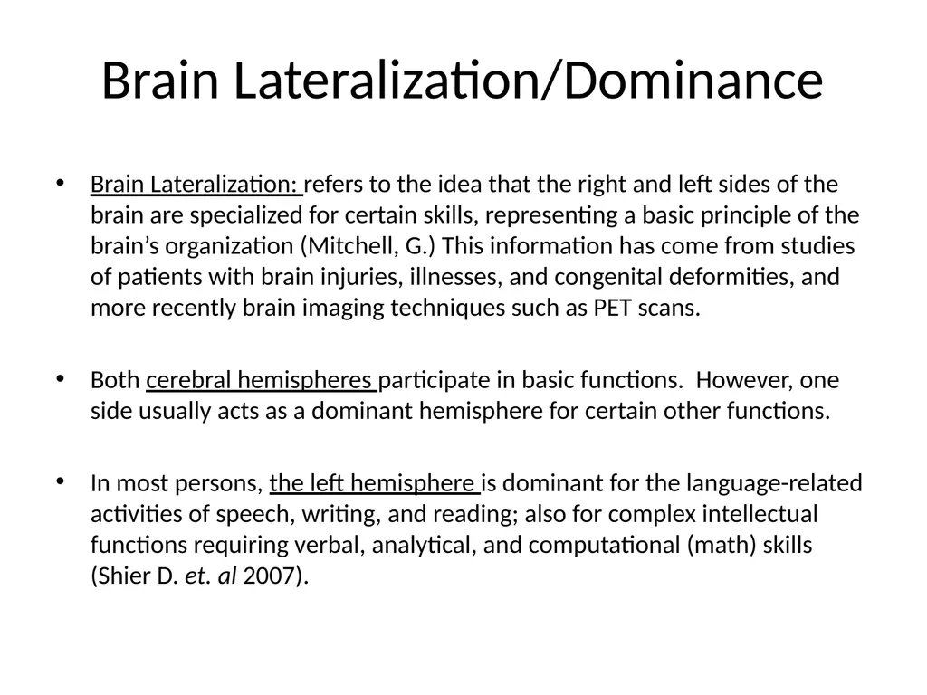 BRAIN RESEARCH INFORMATION RELATED TO TEACHING - slide 2 of 18