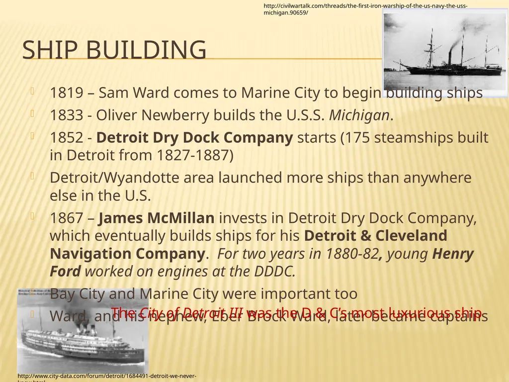 Industrial detroit 1860-1900 Detroit becomes a - slide 49 of 99