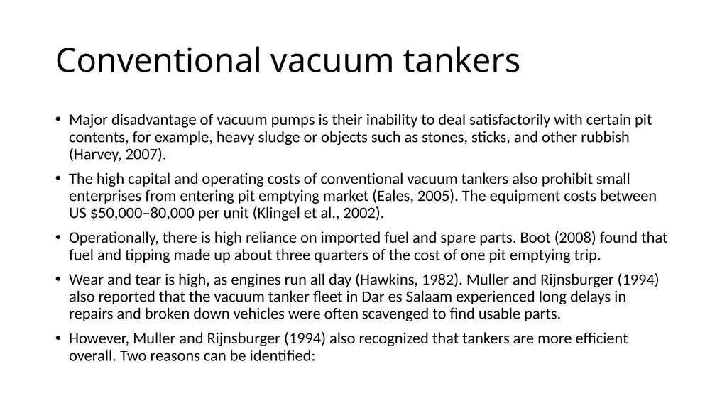 PIT LATRINE EMPTYING PROTOCOLS AND GUIDELINES - slide 13 of 38