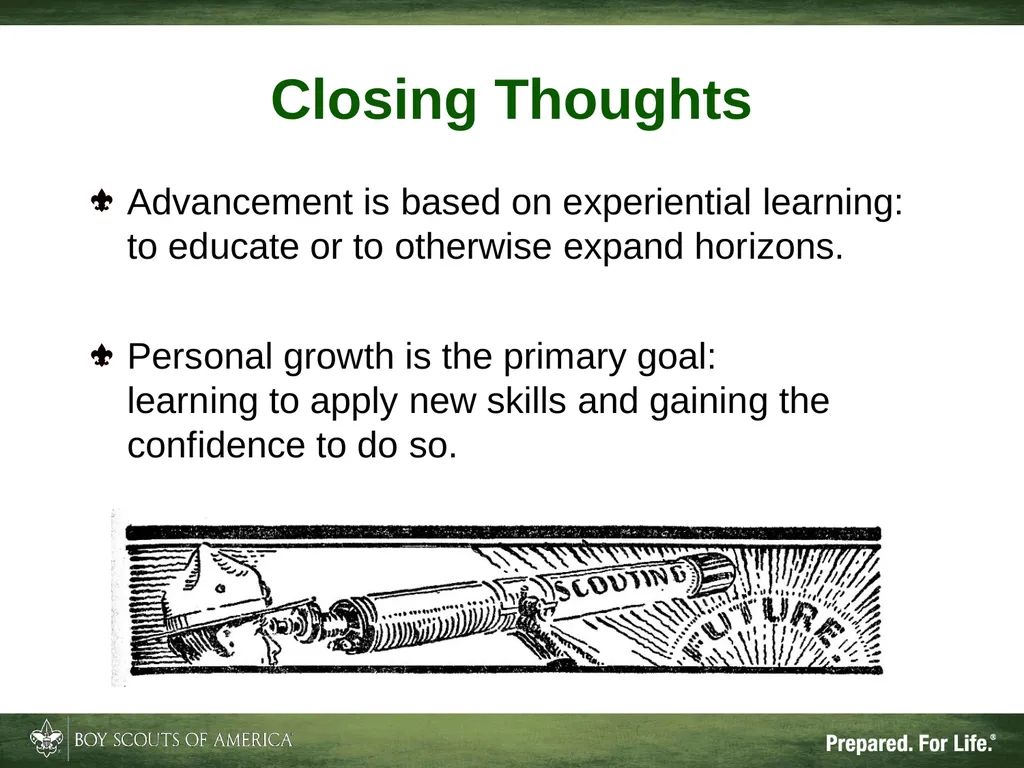 Patriots’ Path Council, BSA The Unit Eagle Mentor - slide 32 of 33