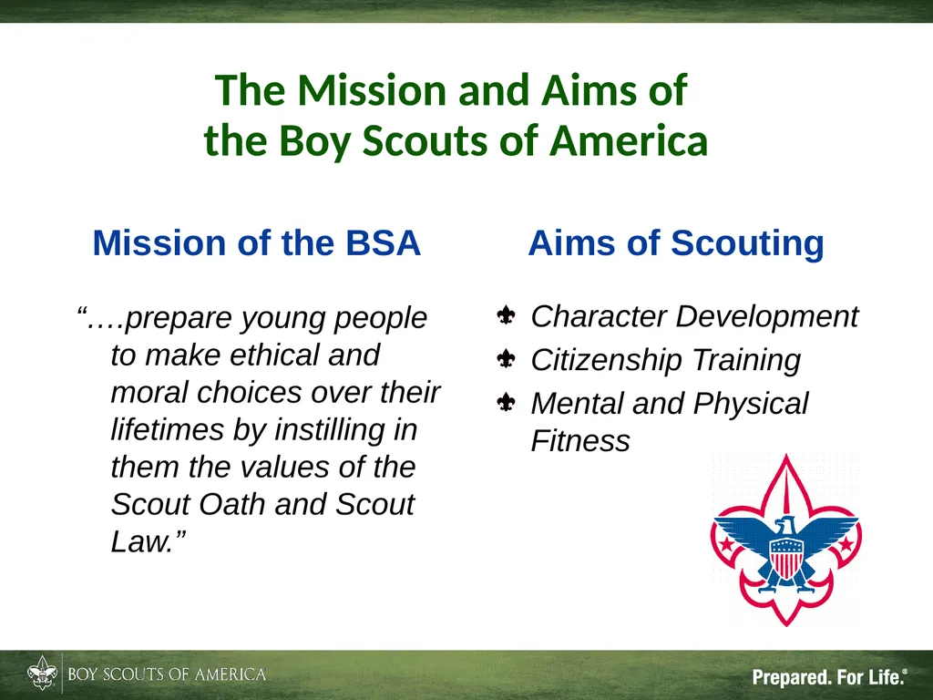 Patriots’ Path Council, BSA The Unit Eagle Mentor - slide 2 of 33