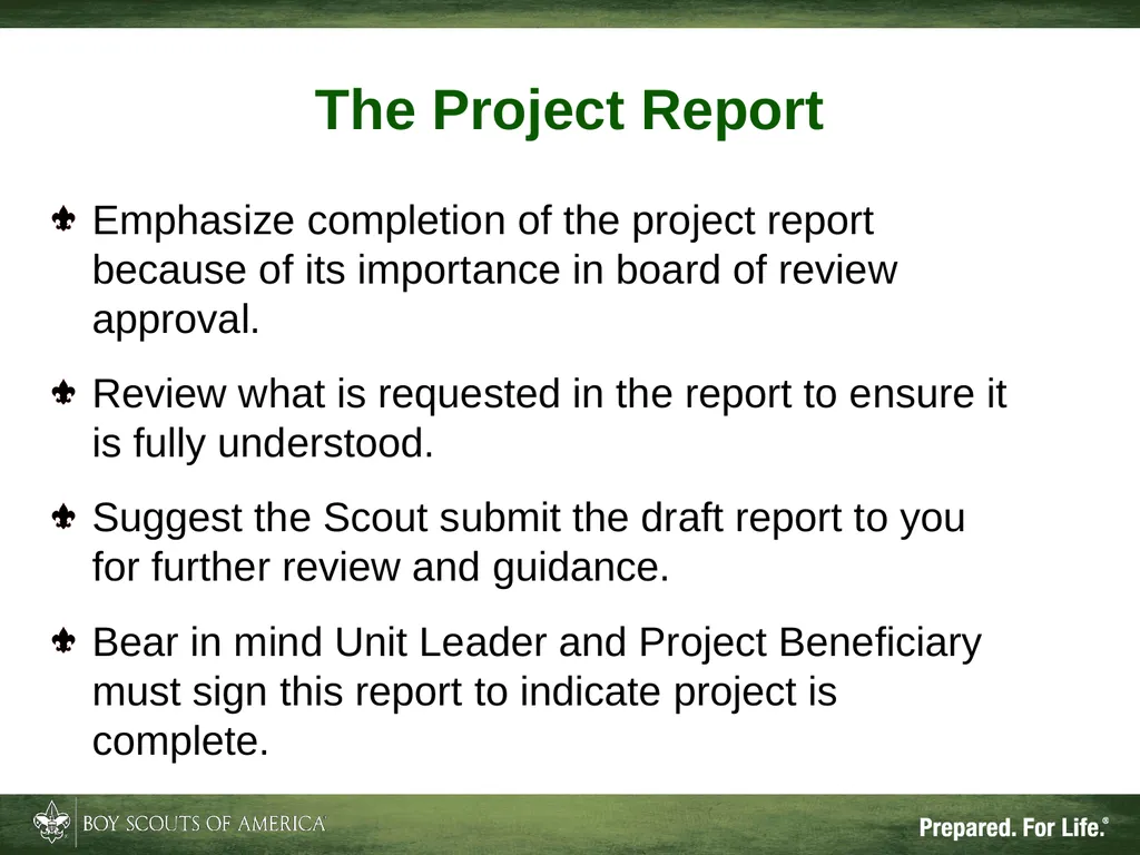 Patriots’ Path Council, BSA The Unit Eagle Mentor - slide 26 of 33