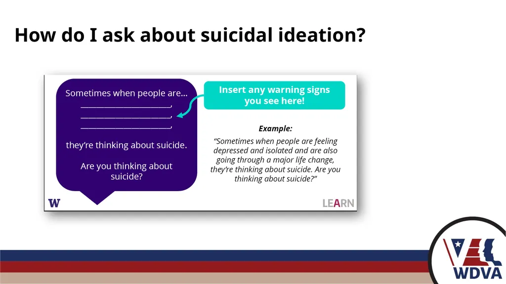 Suicide Prevention Program 1 Our Purpose We - slide 10 of 23