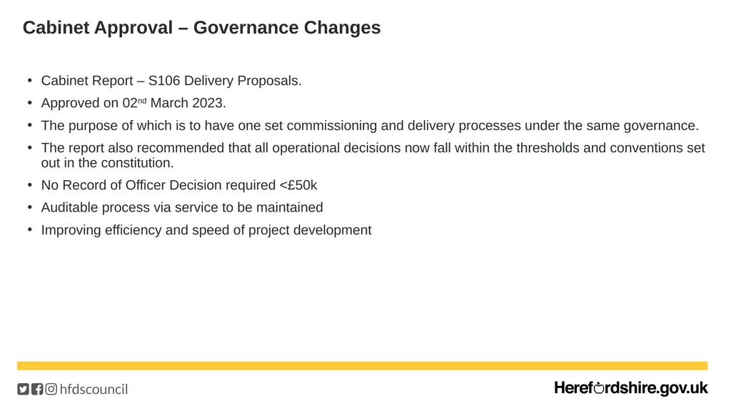 Section 106 Portfolio of Works – Delivery Update - slide 7 of 17