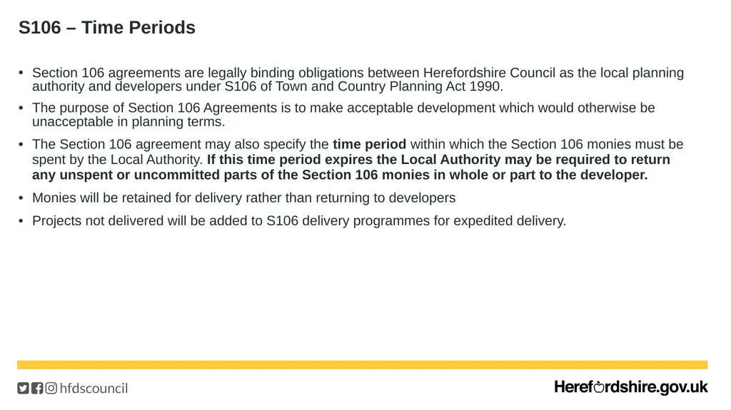 Section 106 Portfolio of Works – Delivery Update - slide 14 of 17